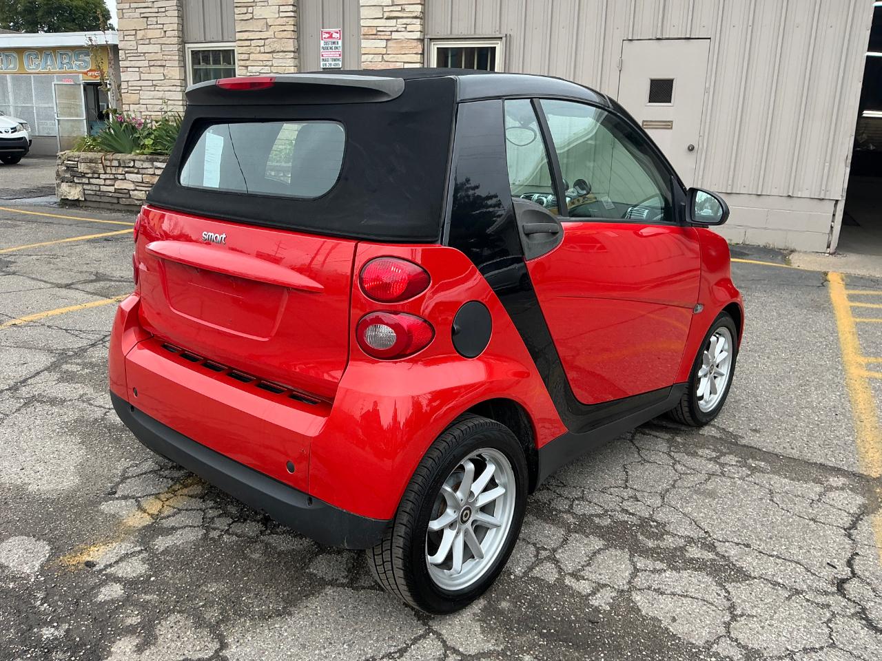 Smart Fortwo passion cabriolet 2008