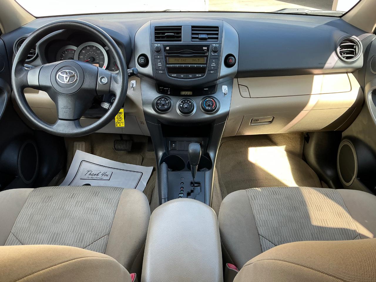 Toyota RAV4 Base I4 4WD 2009