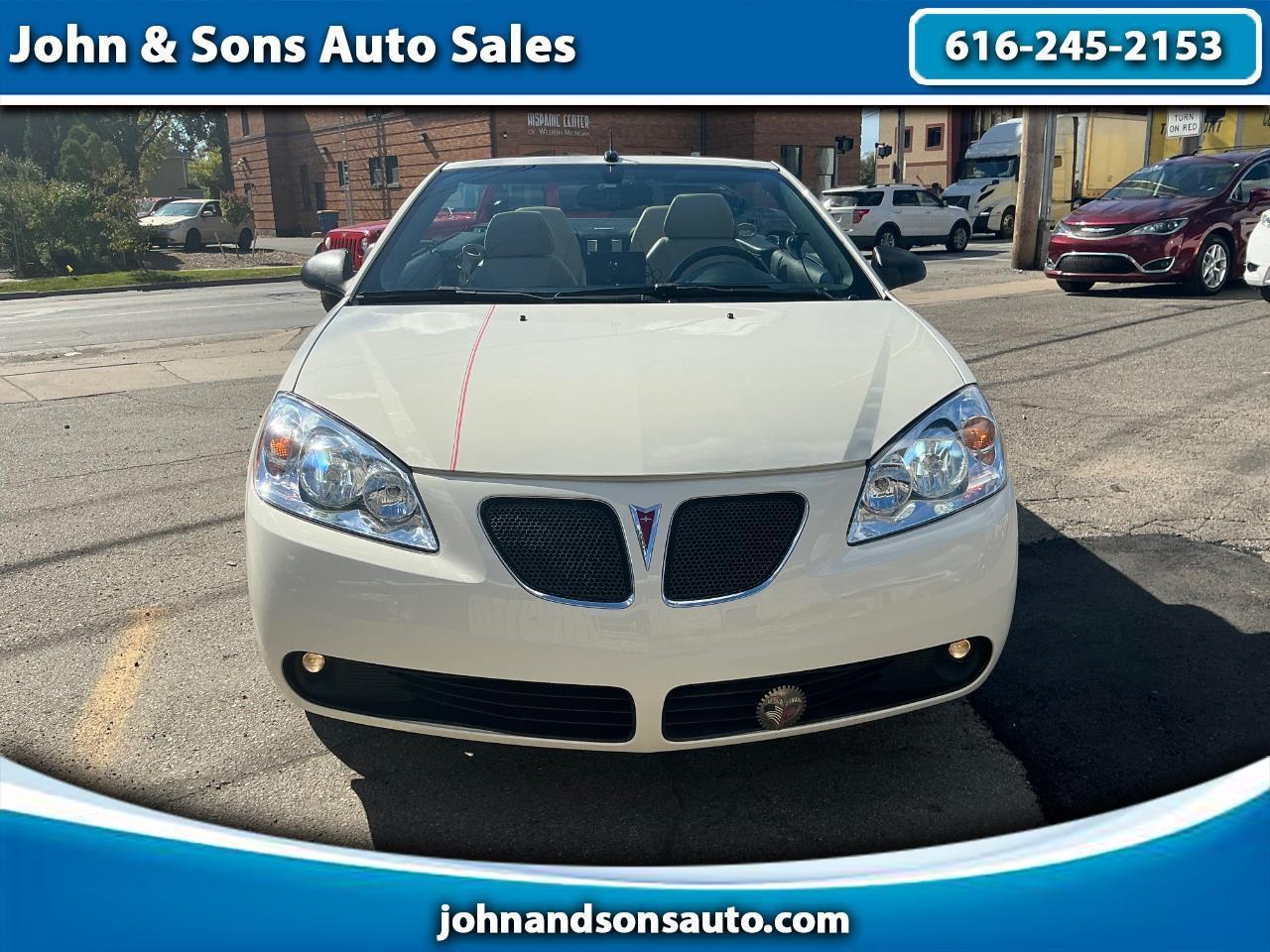Pontiac G6 GT Convertible 2008