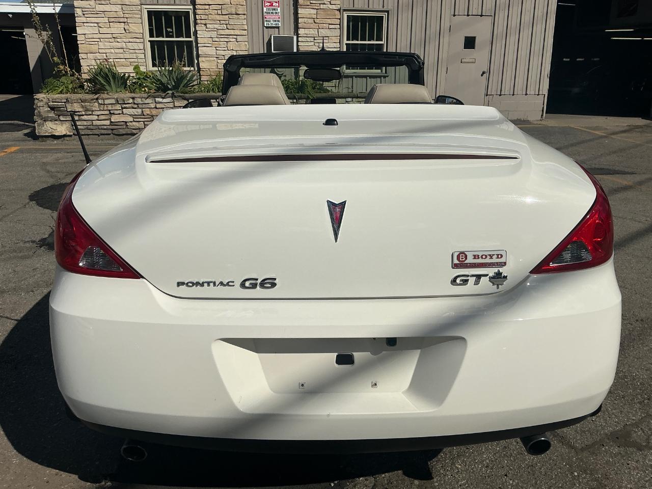 Pontiac G6 GT Convertible 2008