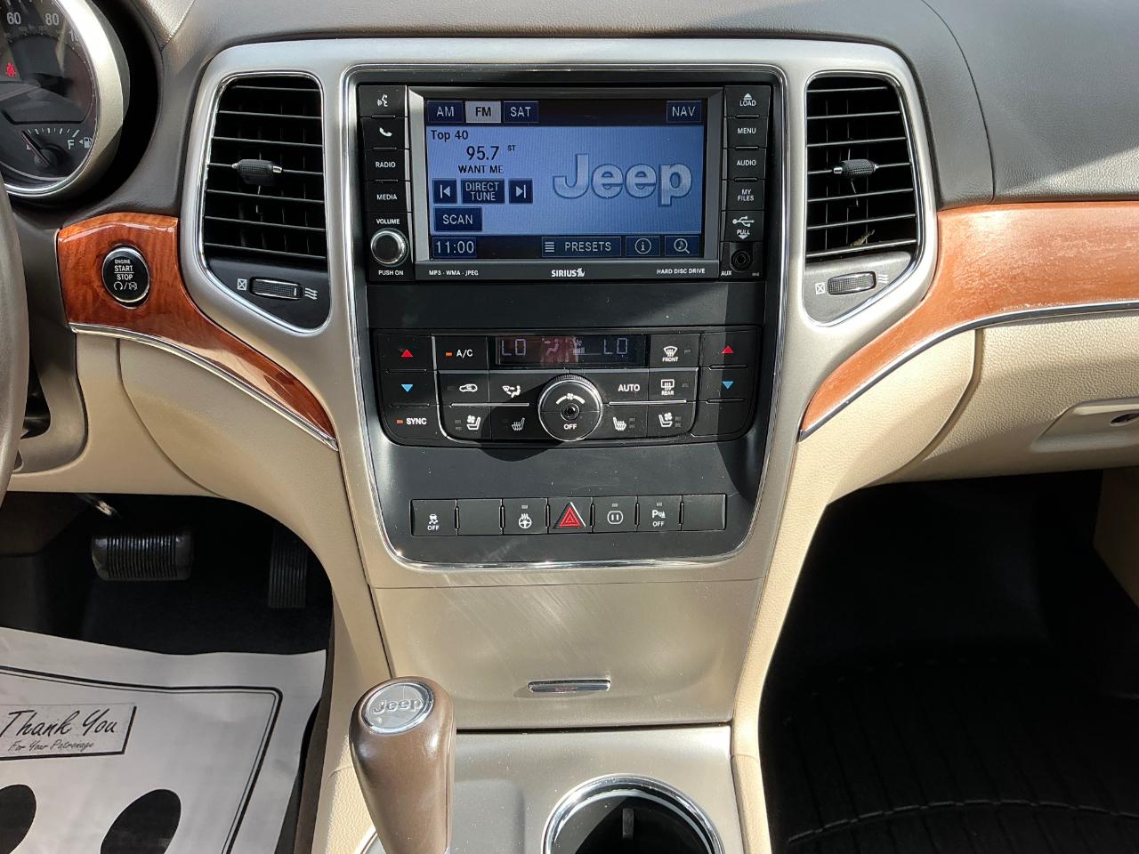 Jeep Grand Cherokee Overland 4WD 2011