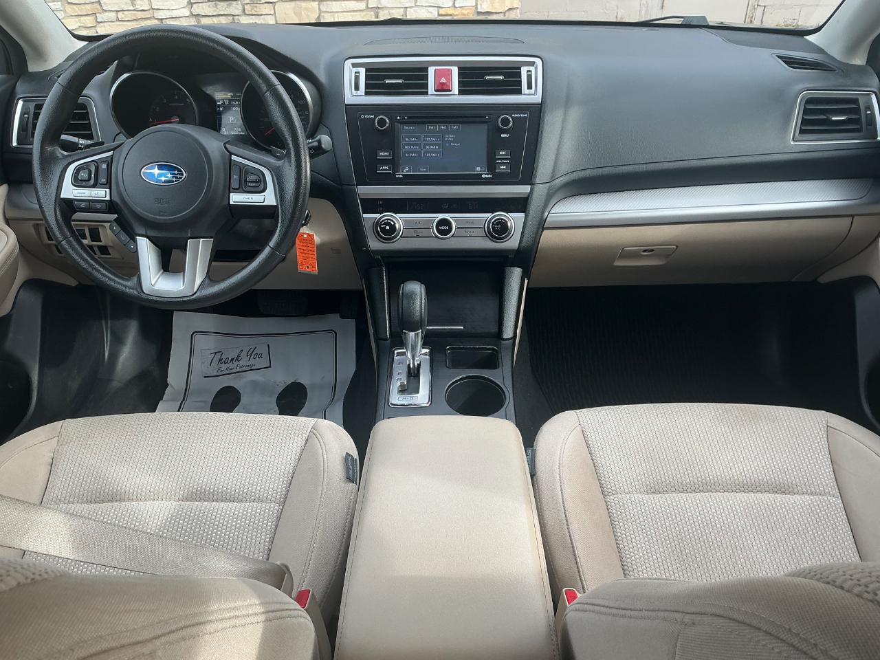 Subaru Outback 2.5i 2016