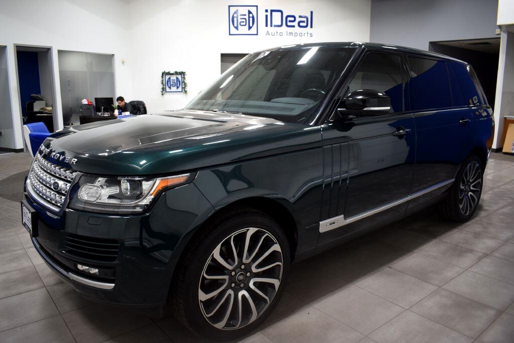 2017 Land Rover Range Rover SUPERCHARGED