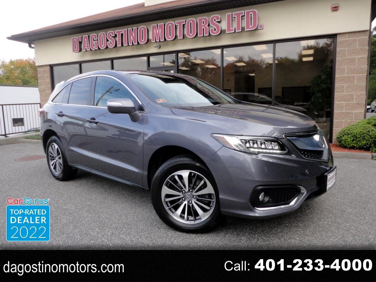 Acura RDX 6-Spd AT AWD w/Advance Package 2017