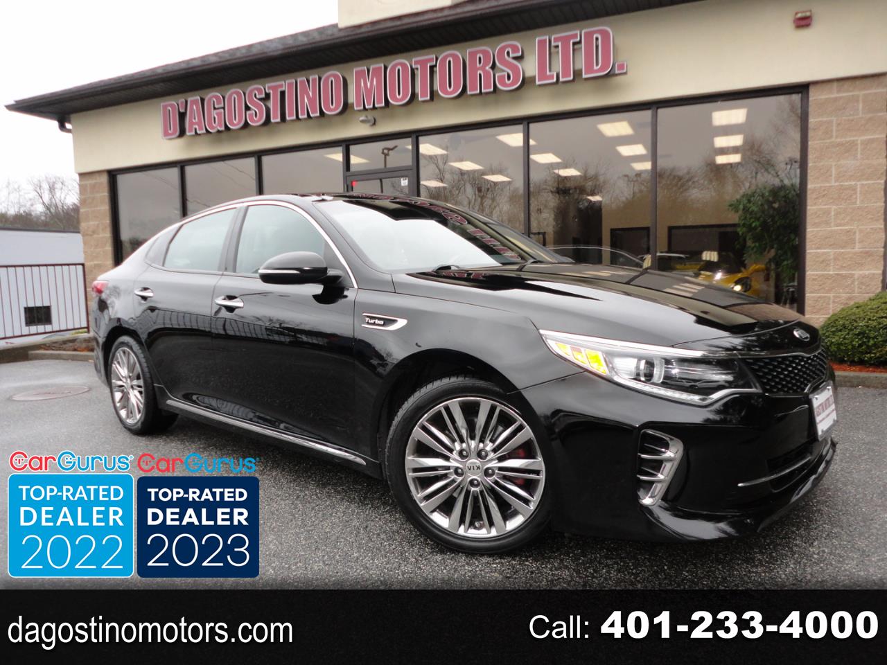 Used 2016 Kia Optima SXL Turbo for Sale in Smithfield RI 02917 D