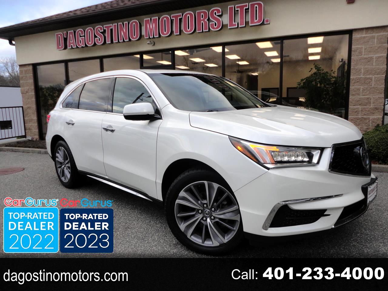 Acura MDX SH-AWD 9-Spd AT w/Tech Package 2017