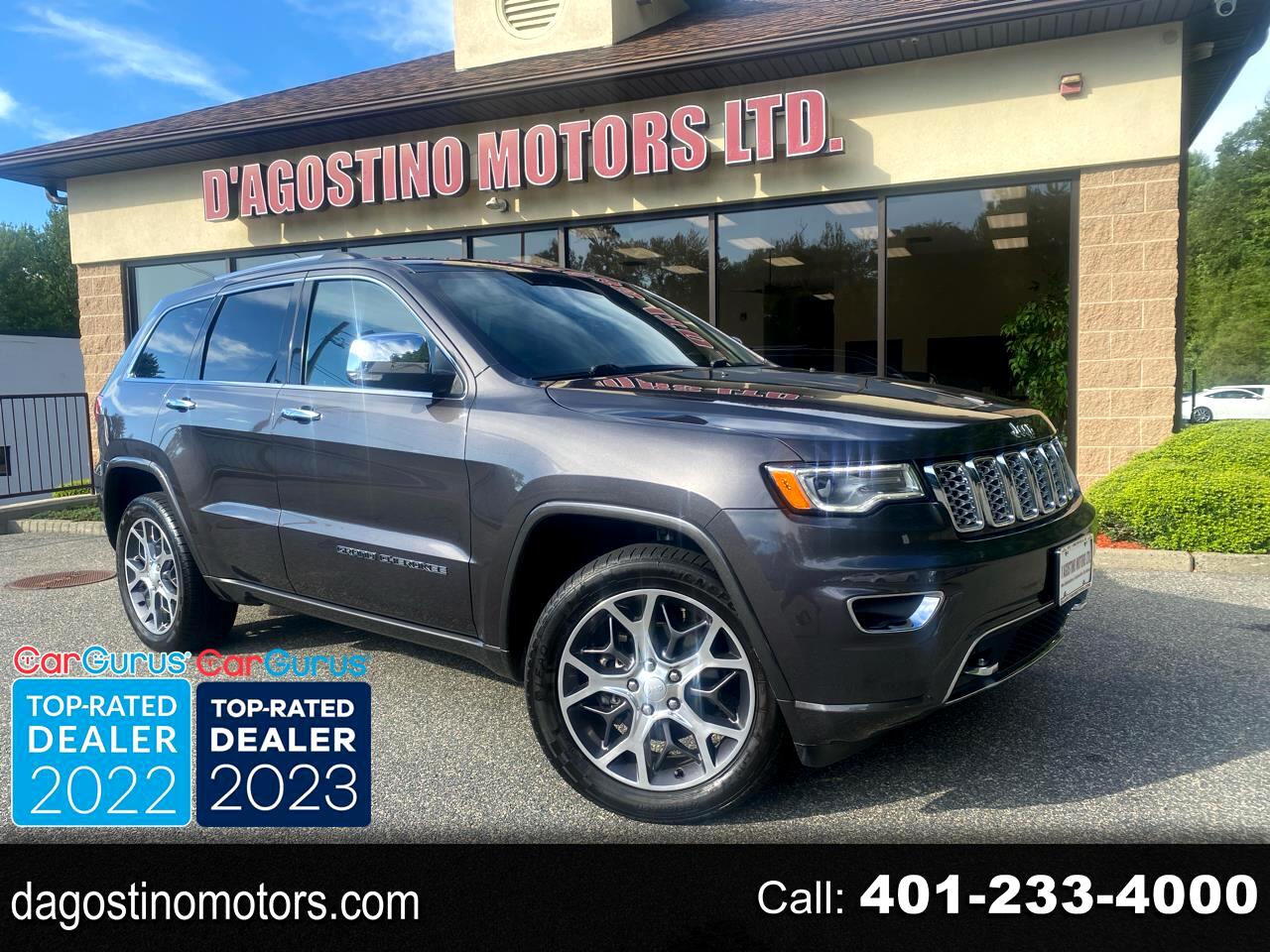 Jeep Grand Cherokee Overland 4WD 2020 Jeep Grand Cherokee Overland 4WD 2020