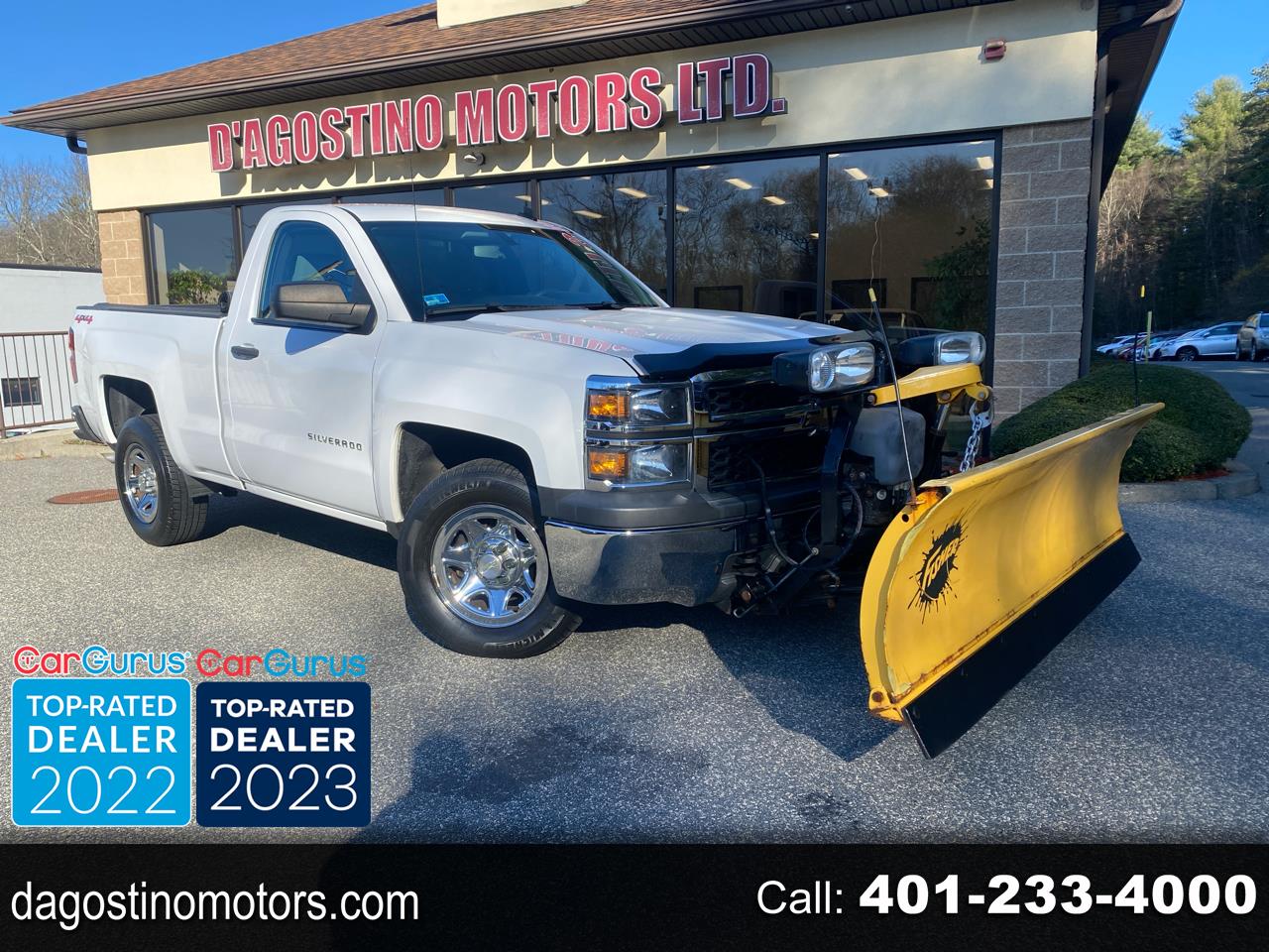 2014 Chevrolet Silverado 1500 Work Truck 1WT Regular Cab 4WD
