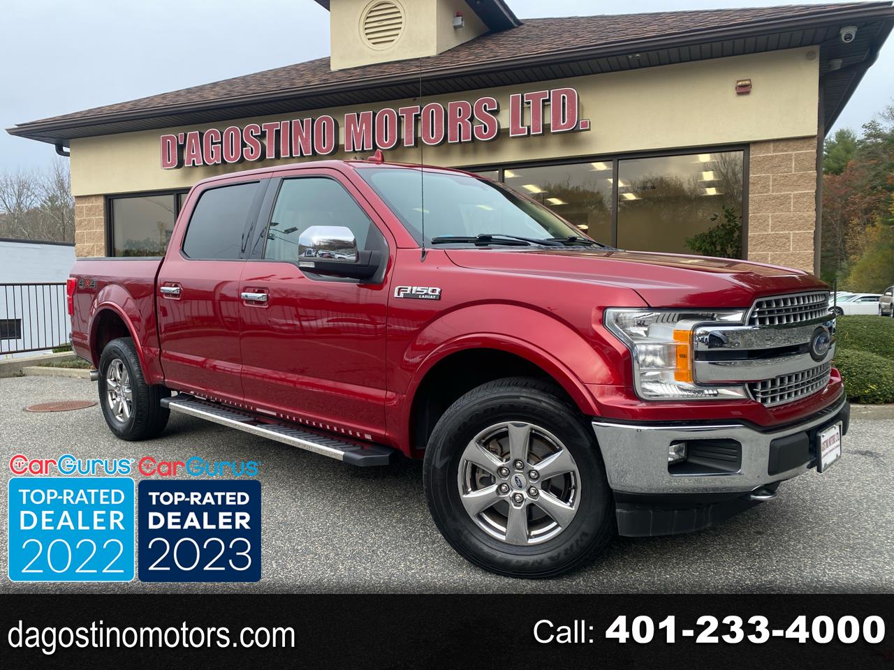 2018 Ford F-150 4WD SuperCrew 145" Lariat