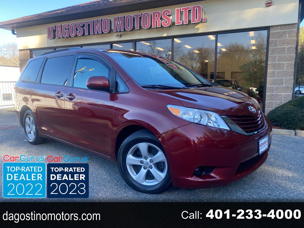 2015 Toyota Sienna LE FWD 8-Passenger V6