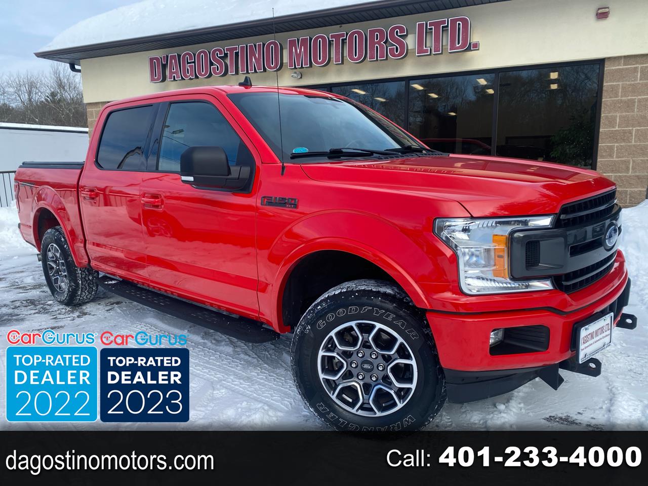 Ford F-150 4WD SuperCrew 145" XLT 2019