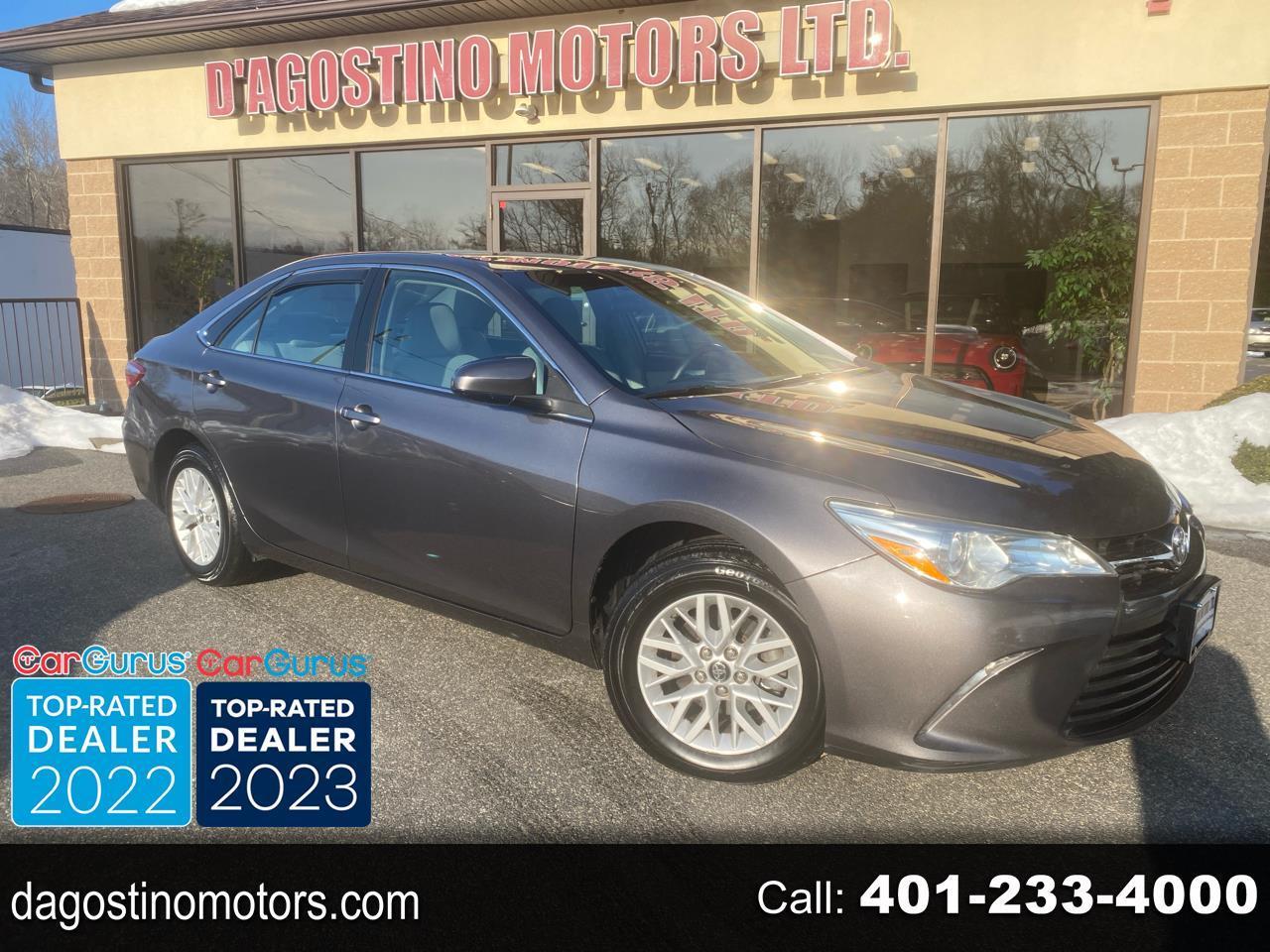 2017 Toyota Camry LE 4D Sedan