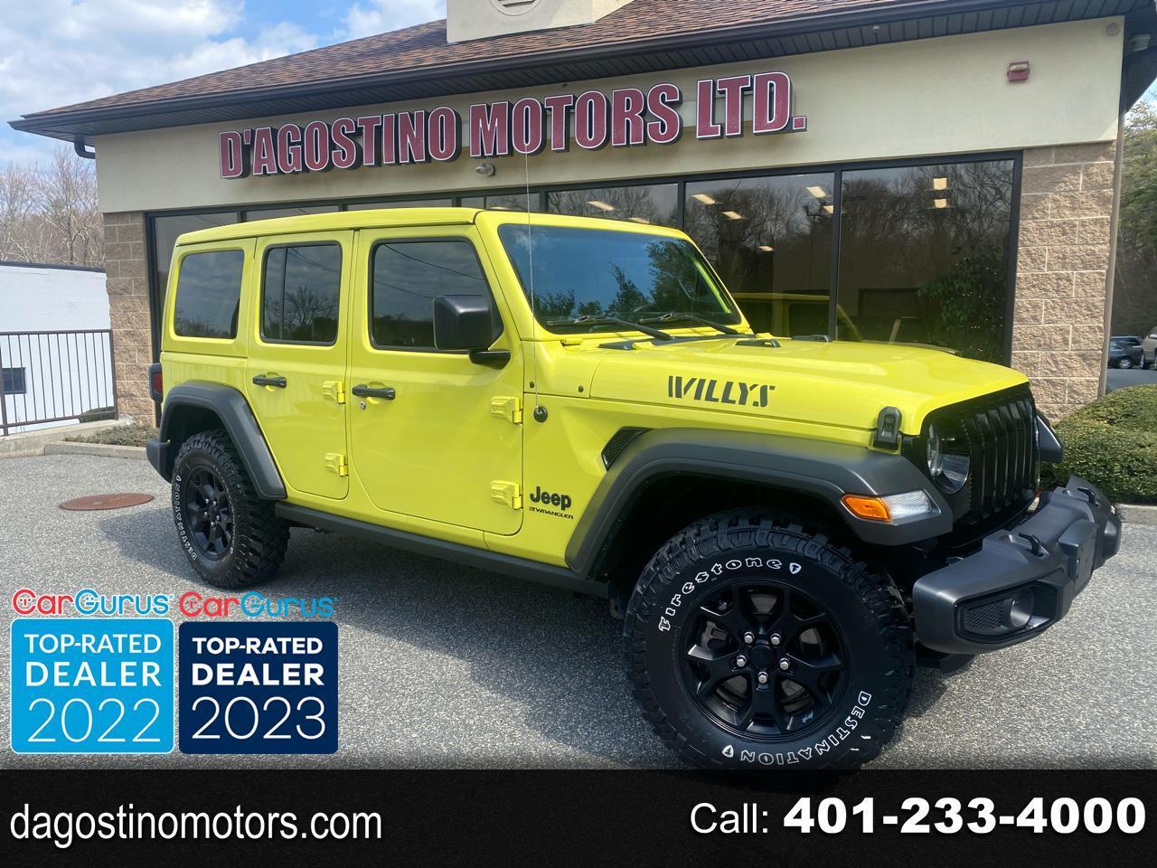 2023 Jeep Wrangler Willys Sport 4 Door 4x4