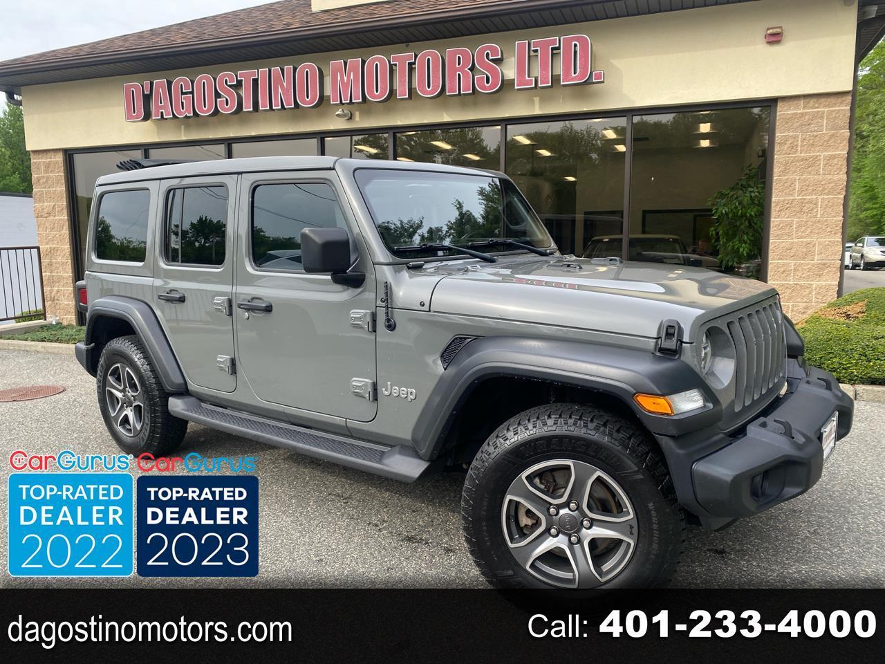 2020 Jeep Wrangler Unlimited Sport S 4x4