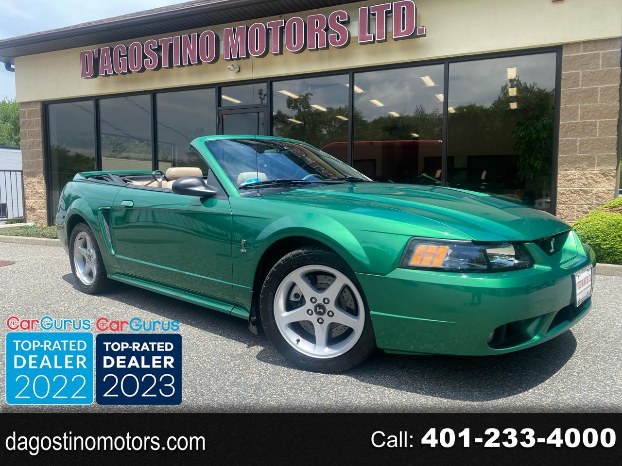 1999 Ford Mustang SVT Cobra Convertible