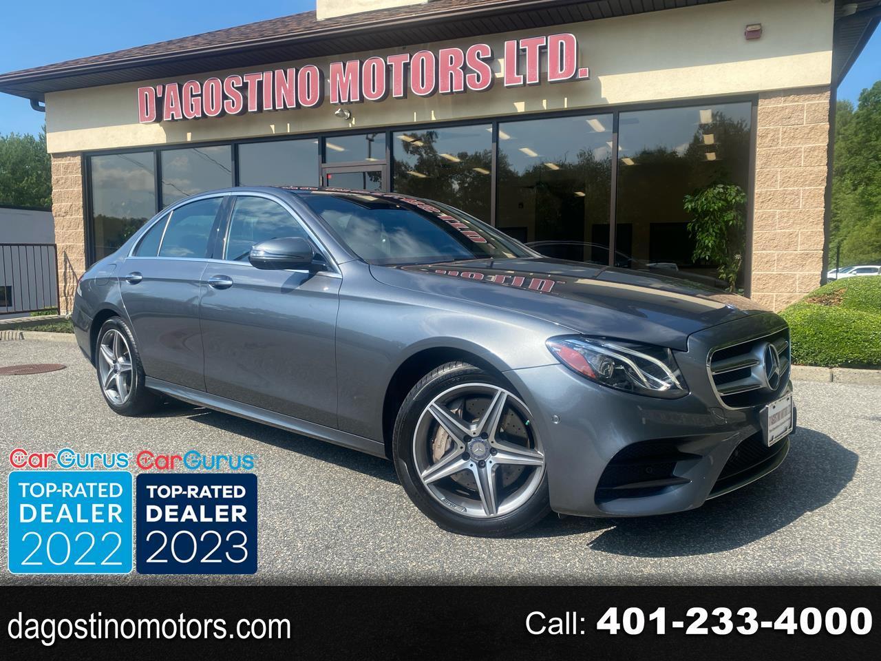 2017 Mercedes-Benz E-Class E300 4D Sedan 4Matic