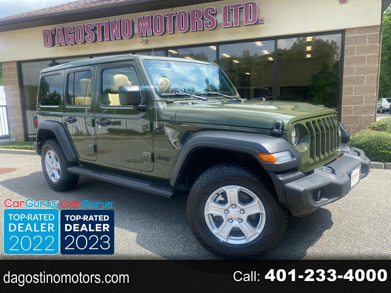 2022 Jeep Wrangler Unlimited Sport