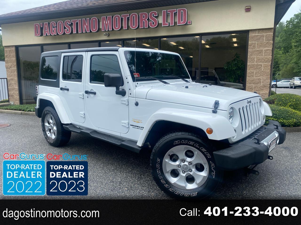 2015 Jeep Wrangler Unlimited Sahara 4WD