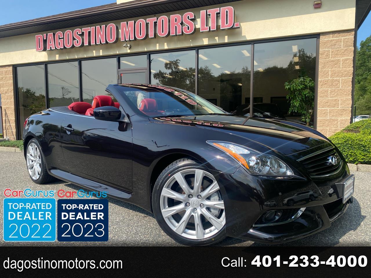 2011 Infiniti G37 Convertible 