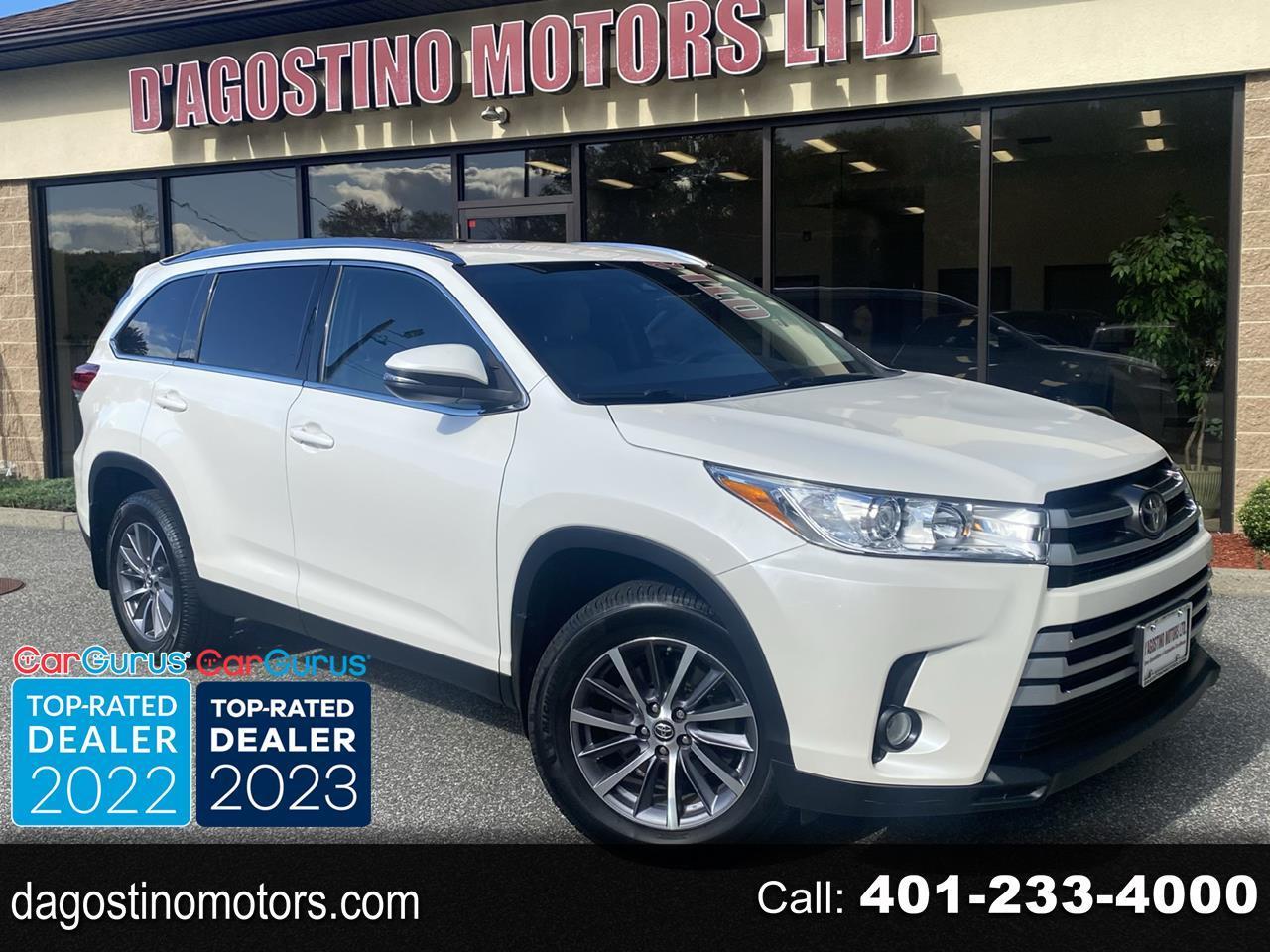 2019 Toyota Highlander XLE AWD V6
