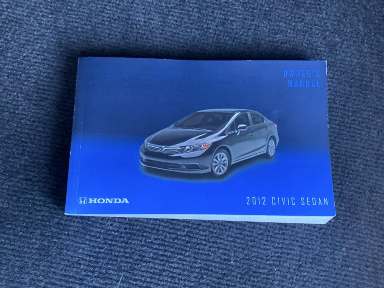 Honda Civic LX Sedan 5-Speed AT 2012