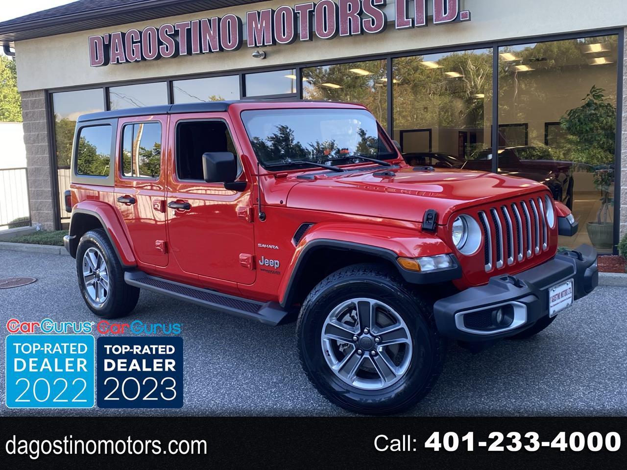2020 Jeep Wrangler Unlimited Sahara 4WD
