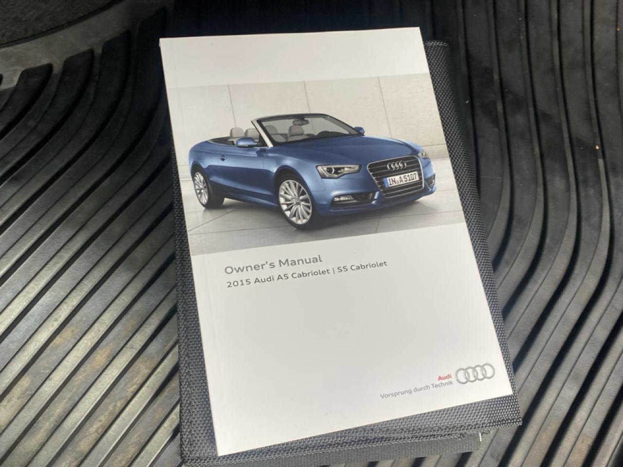 Audi A5 2.0T Premium Plus Cabriolet quattro 2015