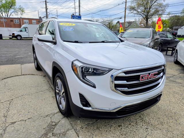 White 2019 GMC Terrain SLT AWD SUV / Crossover Four-Wheel Drive Automatic