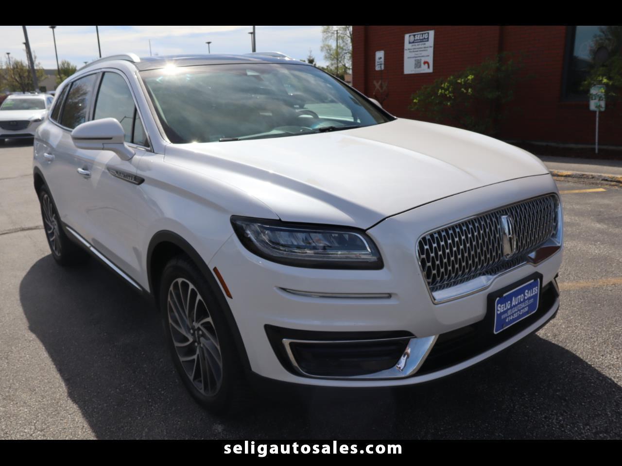 2019 Lincoln Nautilus Reserve AWD