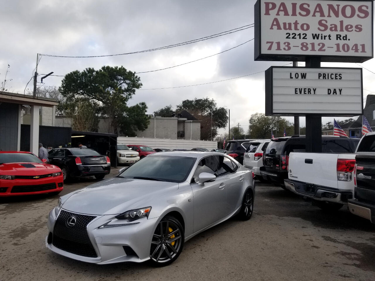 Used 2014 Lexus IS 350 RWD for Sale in Houston TX 77055 Paisanos Auto
