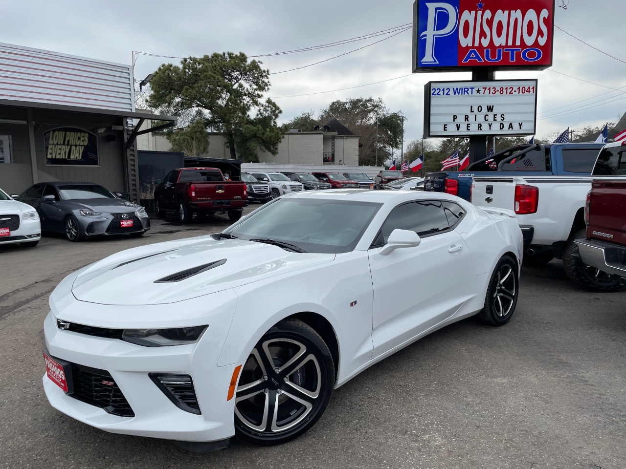 Used 2016 Chevrolet Camaro 2SS Coupe for Sale in Houston TX 77055