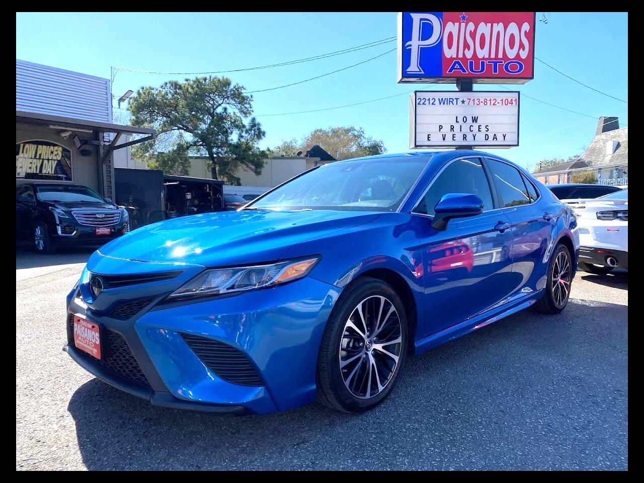 Used 2019 Toyota Camry SE for Sale in Houston TX 77055 Paisanos Auto