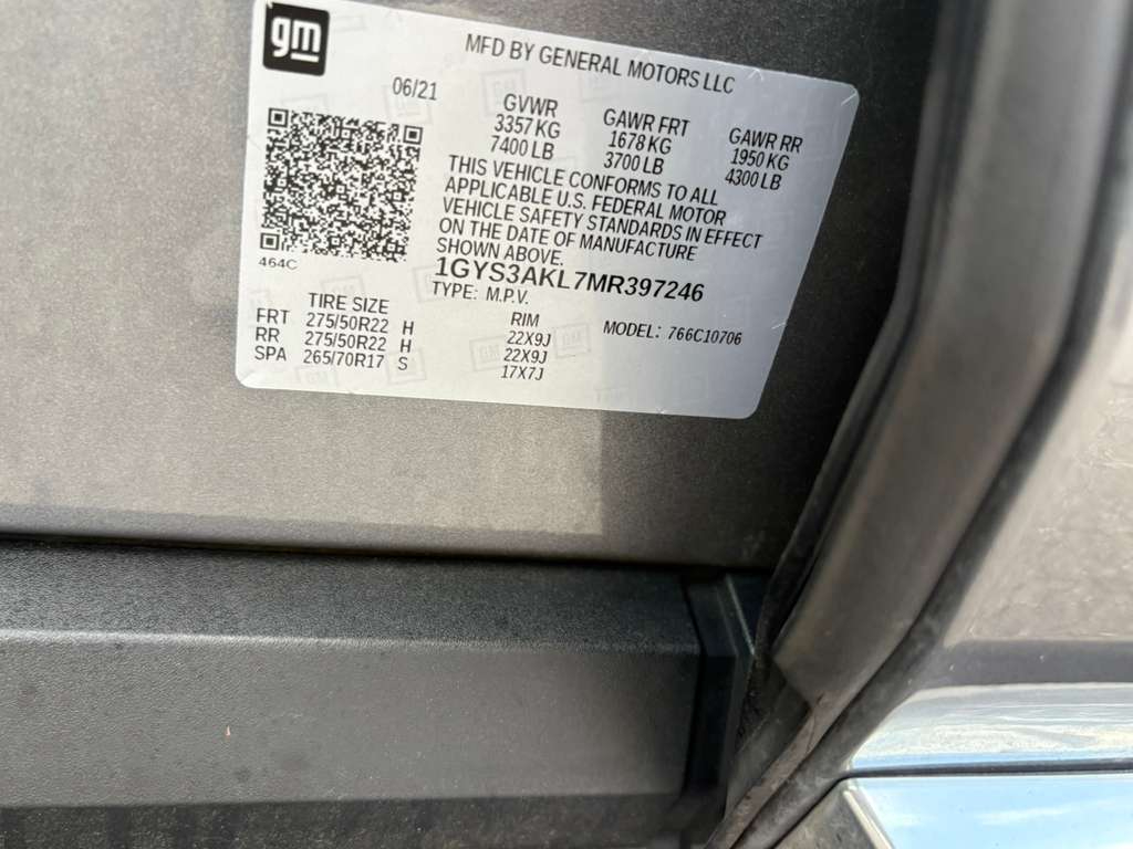 Cadillac Escalade Luxury 2WD 2021