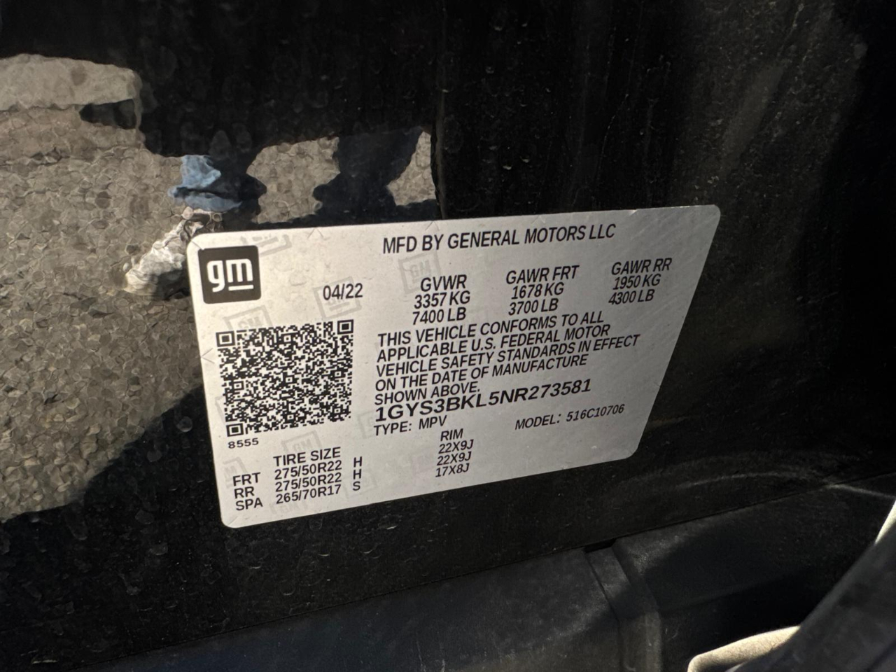 Cadillac Escalade Premium Luxury 2022