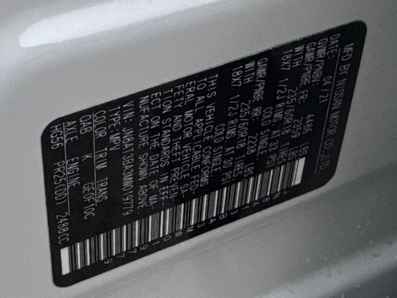 Nissan Rogue SV 2021