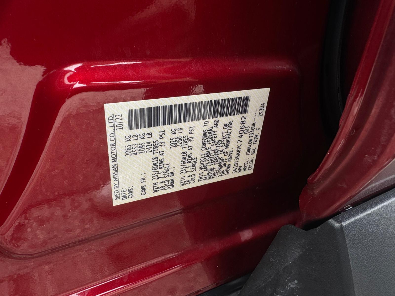 Nissan Rogue SV 2023