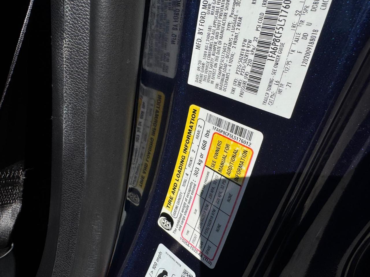 Ford Mustang GT Coupe 2020