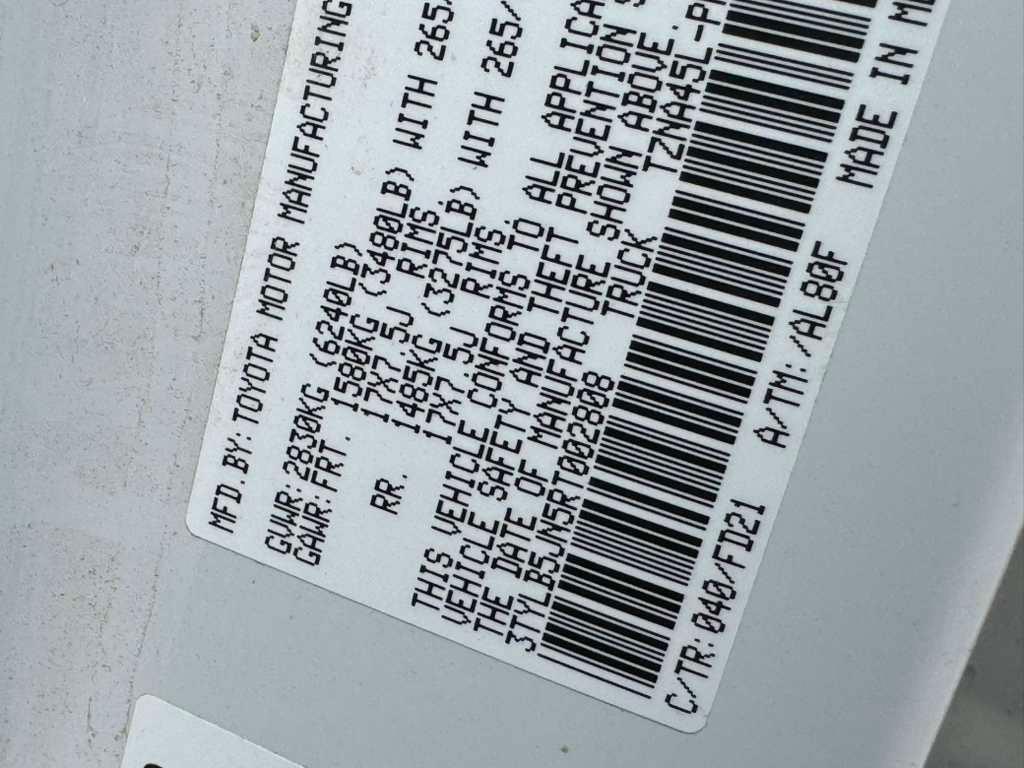 Toyota Tacoma TRD Sport Double Cab 4WD 2024