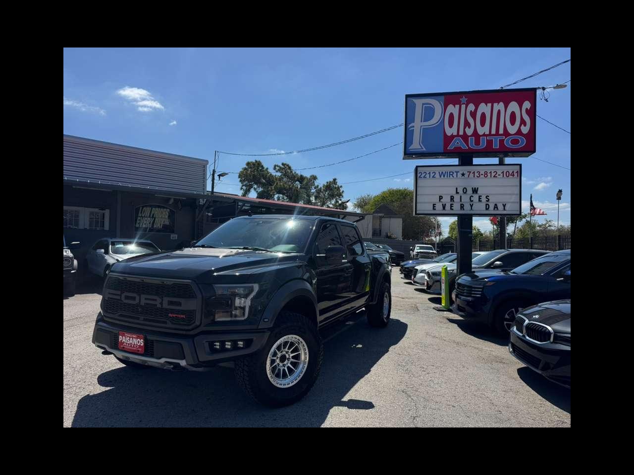 Ford F-150 Raptor SuperCrew 4WD 2019
