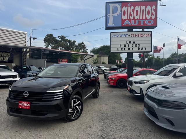 Black 2025 Nissan Kicks SUV / Crossover Front-Wheel Drive Automatic