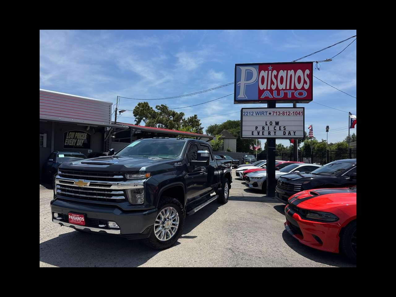 2020 Chevrolet Silverado 2500HD High Country Crew Cab Long Box 4WD