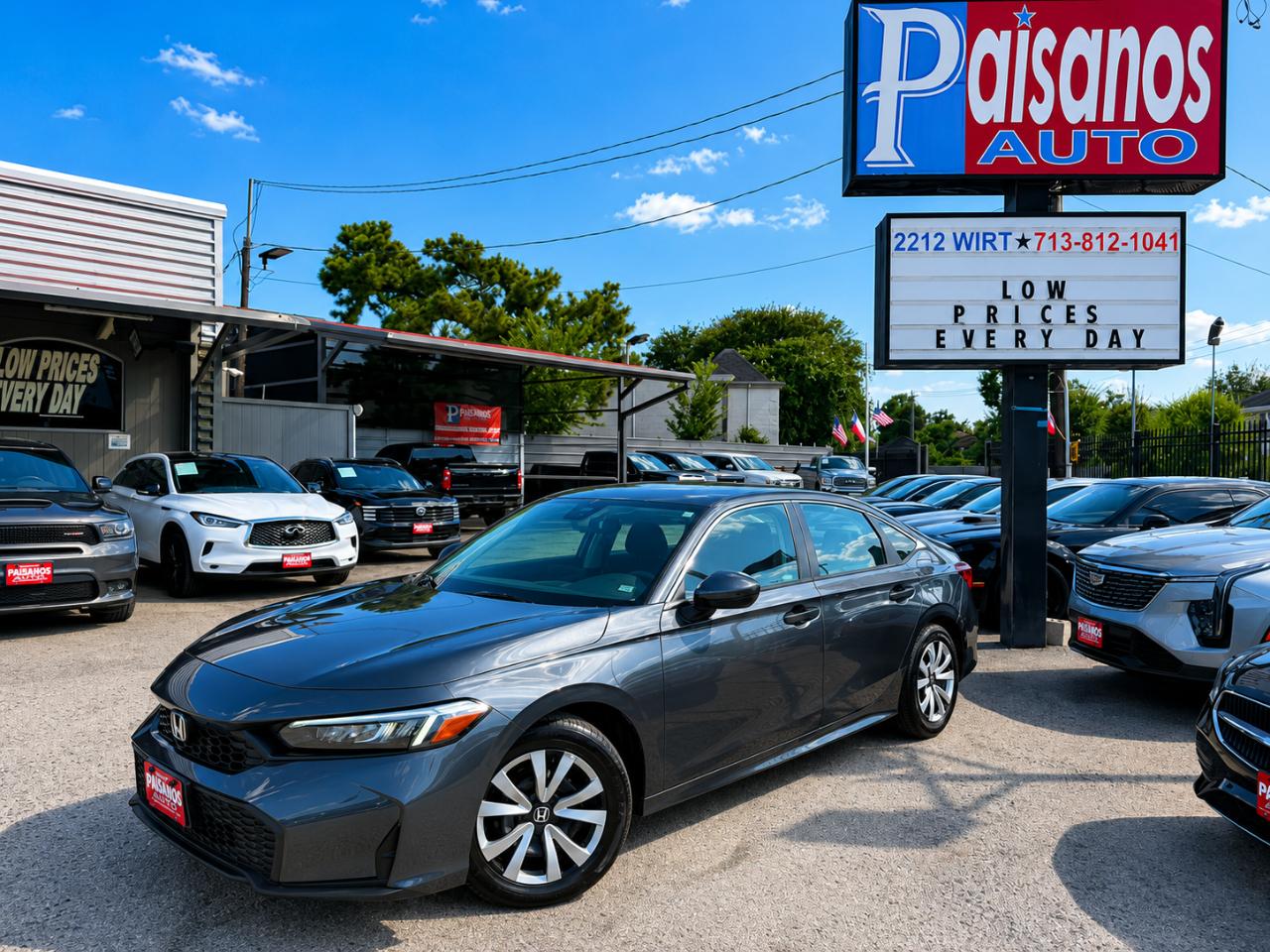 Honda Civic LX Sedan CVT 2025