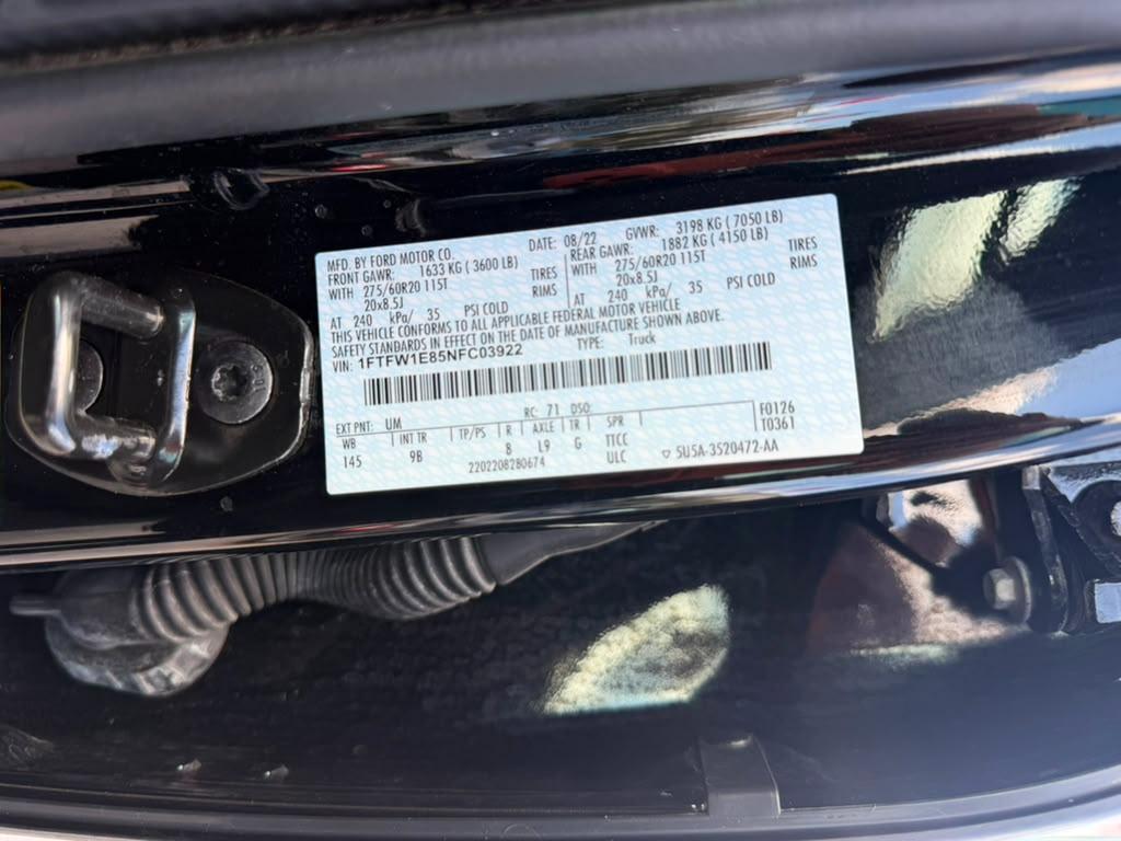 Ford F-150 Platinum 2022