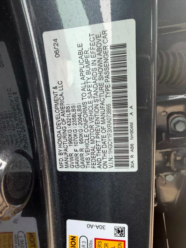 Honda Accord EX 2024
