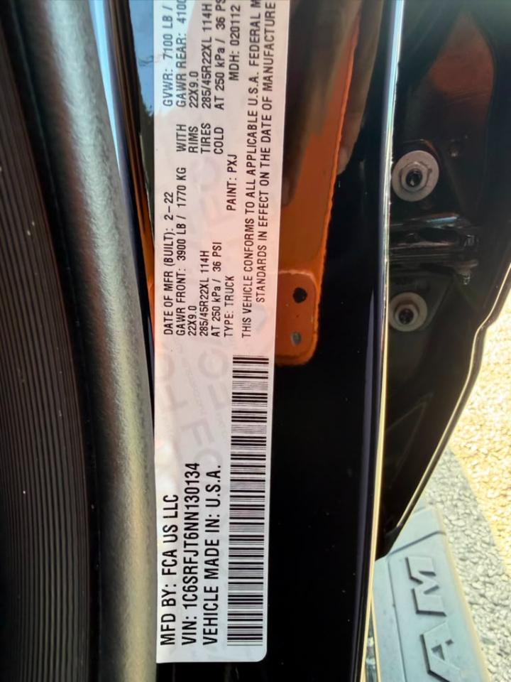 RAM 1500 Laramie Crew Cab SWB 4WD 2022