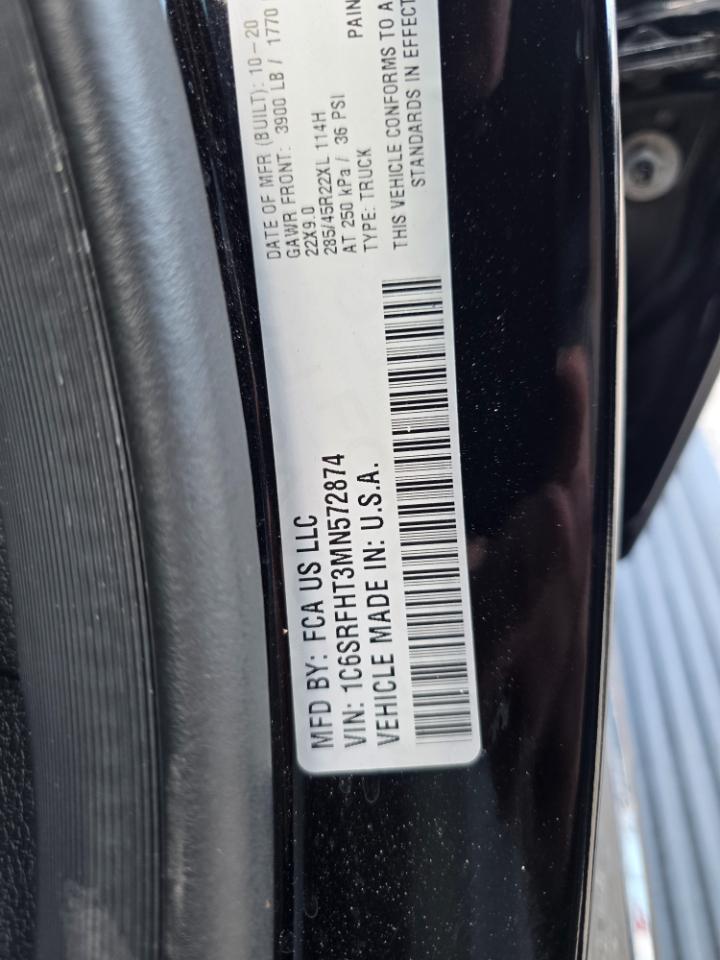 RAM 1500  2021