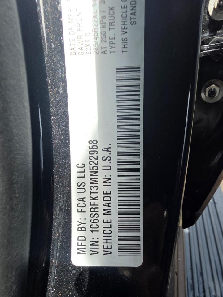 RAM 1500 Longhorn Crew Cab SWB 4WD 2021
