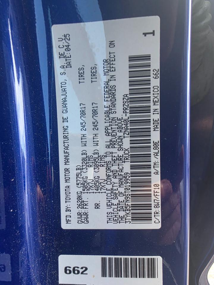 Toyota Tacoma TRD Sport Double Cab 2WD 2025