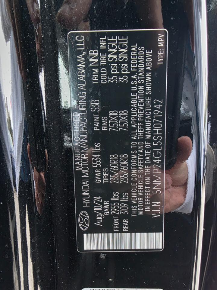 Hyundai Santa Fe SEL 2025