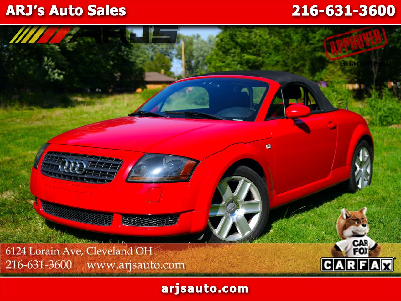 2003 Audi TT 2dr Roadster Auto